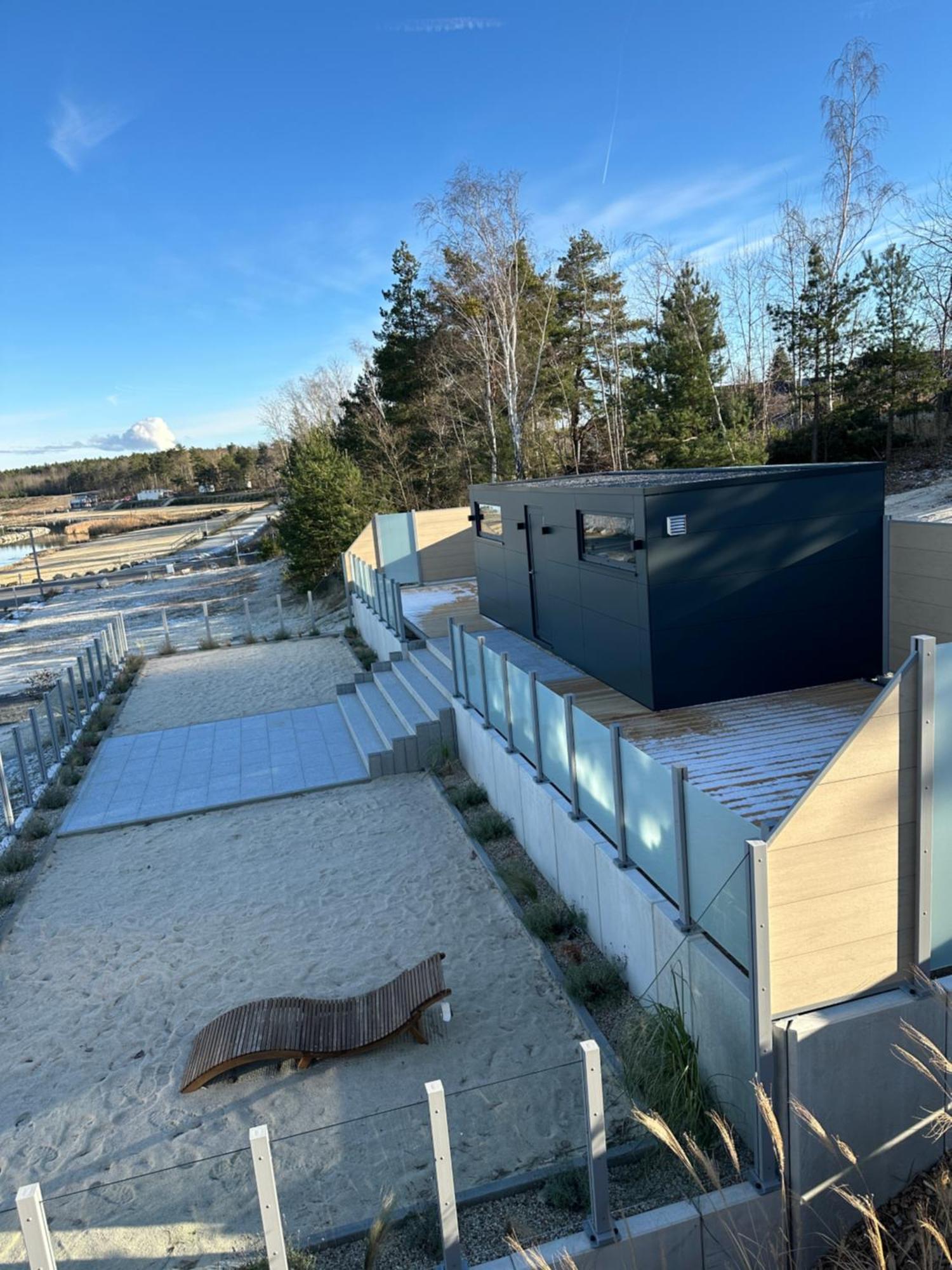 Schwimmendes Ferienhaus Sky Elsterheide Exterior foto